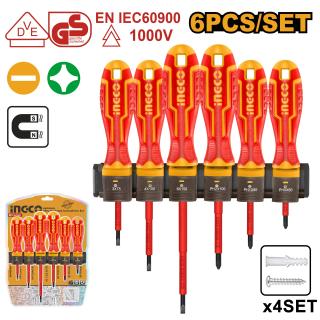 Surubelnite Electricieni 6pcs INGCO HKISD0608