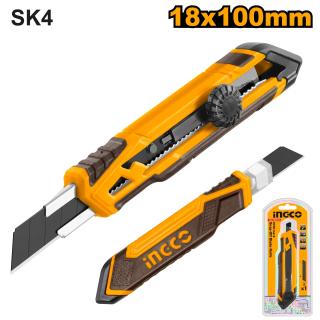 Cutter Plastic cu Strangere Lama INGCO HKNS16618