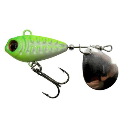 Spinnertail Berti Skeletonik Pro, alb-chartreuse