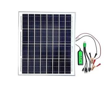 Panou solar CL 1865 fotovoltaic 55W pentru incarcare telefon acumulator dispozitive USB