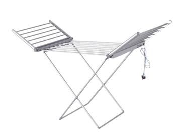 Uscator de rufe electric suprafata 12m inaltime ajustabila aluminiu inoxidabil pliabil 230W