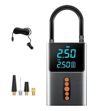 Compresor auto portabil C80 cu afisaj digital 150PSI