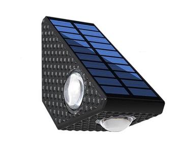 Lampa solara cu 3 LED puternice pentru trepte