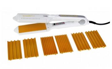 Placa profesionala de creponat si intins parul 4 in 1 de 200 grade 1059