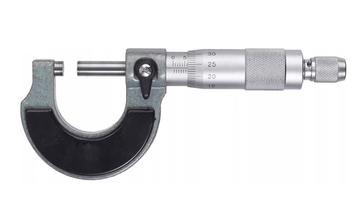 Micrometru pentru masurarea dimensiunilor 0-25 mm Negru/Argintiu