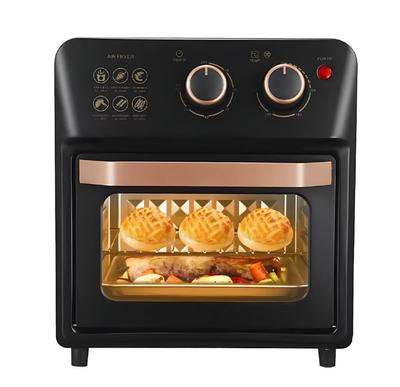 Friteuza cu aer cald S18 tip cuptor electric geam de sticla capacitate 12 L 1360W