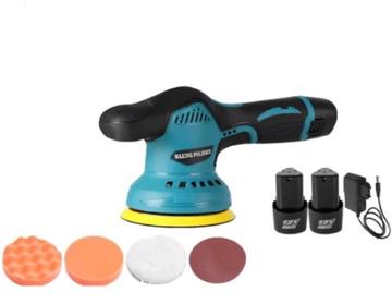 Polizor auto fara fir 8 viteze ajustabile design eficient cu 2 acumulatori