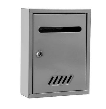 Cutie postala metalica GRI 260x200x75 mm