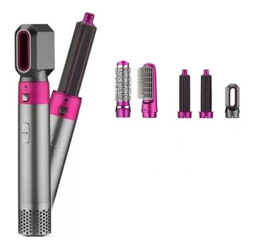 Uscator de par Aorlis 5 in 1 cu perie pentru volum netezire si ondulare a parului AO 49939