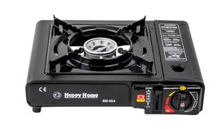 Aragaz Portabil Happy Home Pentru Camping Cu Aprindere Automata Si Alimentare La Butelie Spray