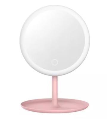 Oglinda cosmetica pentru machiaj D023 rotire 90 grade cu iluminare LED