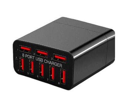 Adaptor priza X82 cu 8 porturi USB 3.0 putere 40W