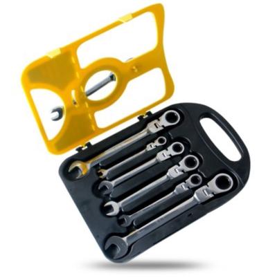 Set 7 Chei Inelare cu Clichet Duble Articulate