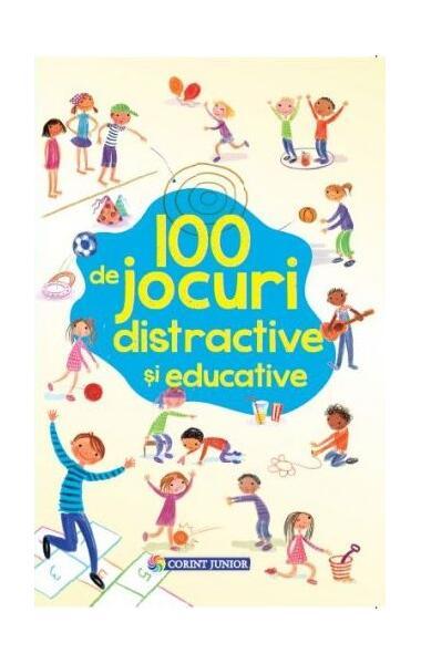 100 de jocuri distractive şi educative - Paperback brosat - Rebecca Gilpin - Corint Junior