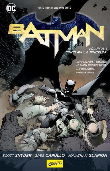Conclavul bufnițelor. Batman (Vol. 1) - Hardcover - Greg Capullo, Scott Snyder - Grafic Art
