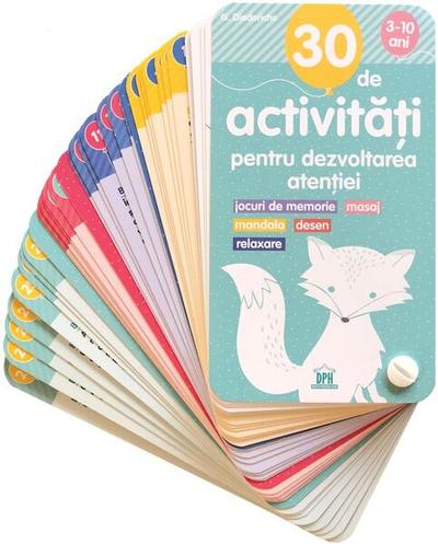 30 de activități pentru dezvoltarea atenției (3-10 ani) - Paperback - Gilles Diederichs - Didactica Publishing House