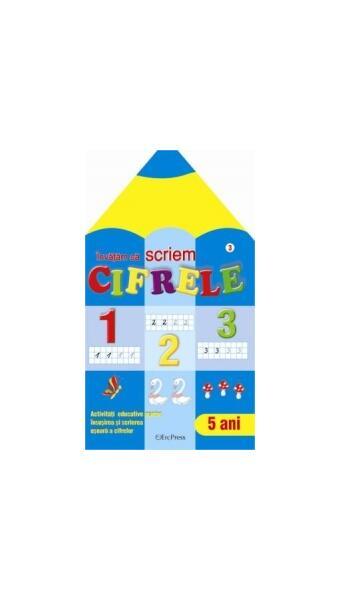 1,2,3 Învățăm să scriem cifrele - Paperback brosat - *** - Erc Press