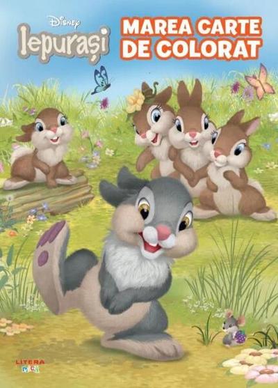 Disney. Iepurași. Marea carte de colorat - Paperback brosat - Disney - Litera mică