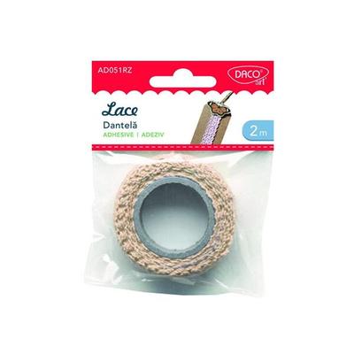 Acesorii de craft: Dantelă roz autoadezivă DACO - AD051RZ - ***