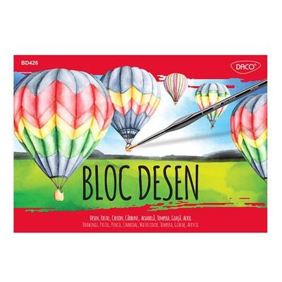 Bloc Desen Daco A4 250g, 15 File - BD426 - ***