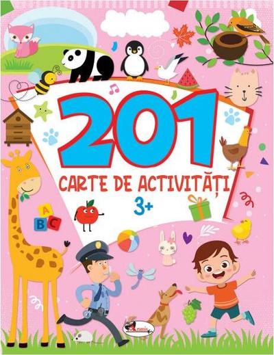 201 carte de activități 3+ - Paperback brosat - Dreamland Publications - Aramis