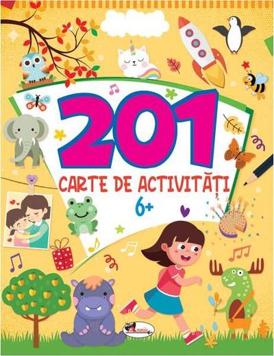 201 carte de activități 6+ - Paperback brosat - Dreamland Publications - Aramis