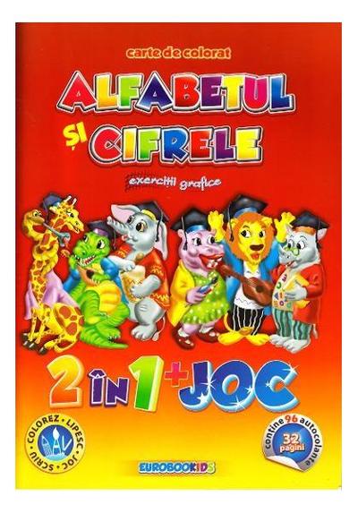 Alfabetul și cifrele - Paperback - Eurobookids
