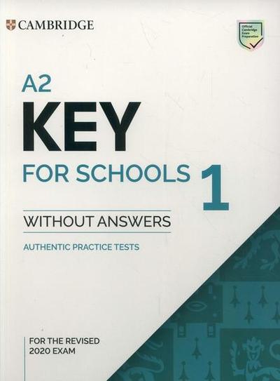 A2 Key 1 for the Revised 2020, Exam Student's Book without Answers - Paperback brosat - Cambridge