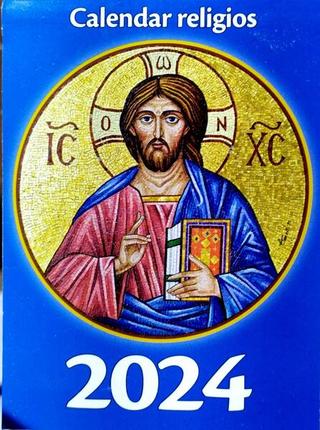 Calendar Religios 2024, format 9,5x12,5 cm, 365 file