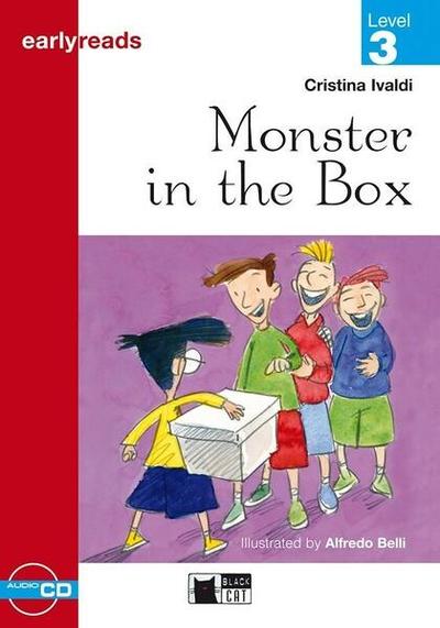 Earlyreads: Monster in the Box (Level 3) + Audio CD - Paperback - Cristina Ivaldi - Black Cat Cideb
