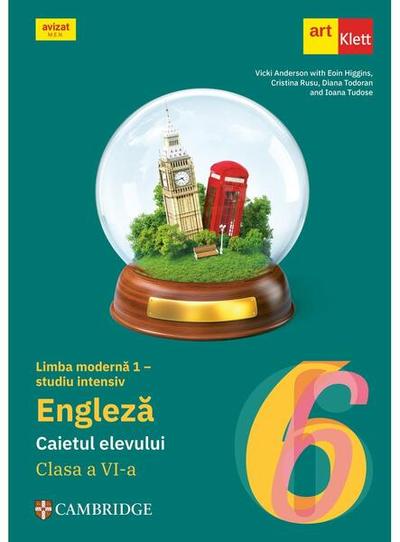 Limba engleză (studiu intensiv). Clasa a VI-a. Caiet de lucru (Workbook - Eyes Open 2) - Paperback brosat - Cristina Rusu, Diana Todoran, Eoin Higgins, Ioana Tudose, Vicki Anderson - Art Klett