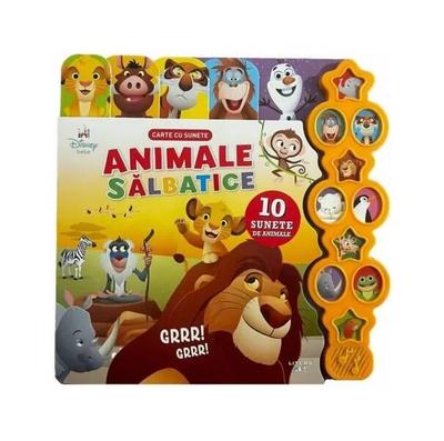 Disney Bebe. Animale sălbatice. Carte cu sunete - Board book - Disney - Litera mică