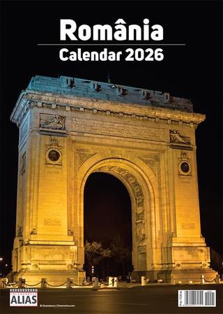 Calendar România 2026, 31x42cm 12 file