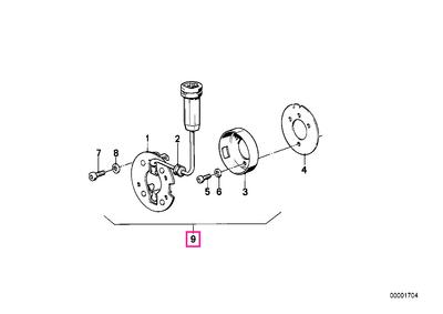 Ignition SENSOR with rotor