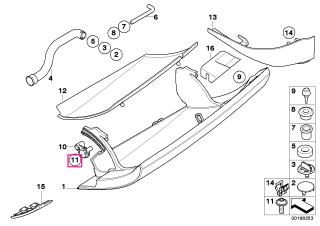Torx screw with collar 6X20