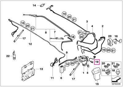 Adapter wire f drive hydraulics