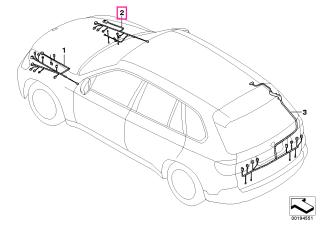 Front right repair wiring set