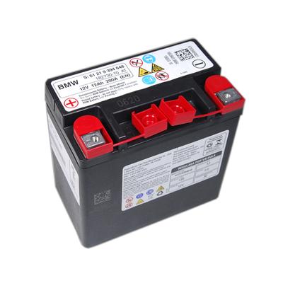 Baterie AGM aditionala pentru Start-Stop, originala BMW - 12Ah - BMW Seria 5 F07 F10 F11 F18 G30 G31, Seria 6 F06 F12 F13 G32GT, Seria 7 F01 F02 G11