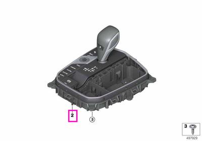 Panou de control consola centrala (LHD MSA PDC SV) - BMW Seria 8 G14 G15 G16, X5 G05, X6 G06, X7 G07