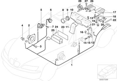 Tweeter Harman-Kardon - BMW Z3