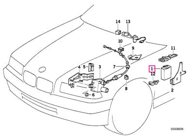 Control unit f cruise control, uncoded
