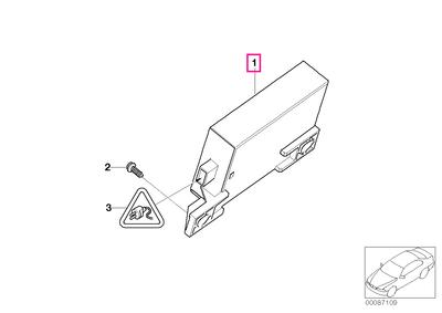 Control unit f radio remote control 433MHZ
