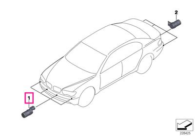 Ultrasonic sensor Kalahari Beige M481