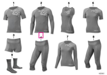 3/4 trousers Summer men's grey M