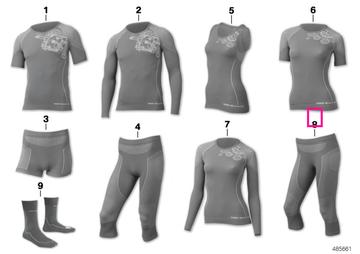 3/4 trousers Summer ladies' grey XXXL