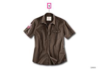 Short-sleeve shirt Vintage, men S