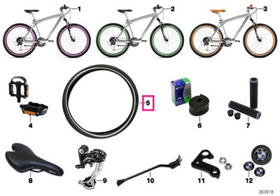 BMW tyre Schwalbe plus 26x2 BLACK