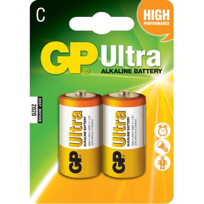 Baterii GP Batteries C Ultra Alcalina R14, 2 buc