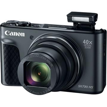 Aparat foto compact Canon PowerShot SX730HS, 20.3 MP, Negru