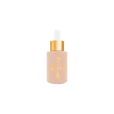 Baza de Machiaj Elixir pentru fata, W7, Miracle Matte Elixir, 30 ml